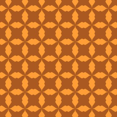Turuncu arka plan, şeritli geometrik seamless modeli dokulu
