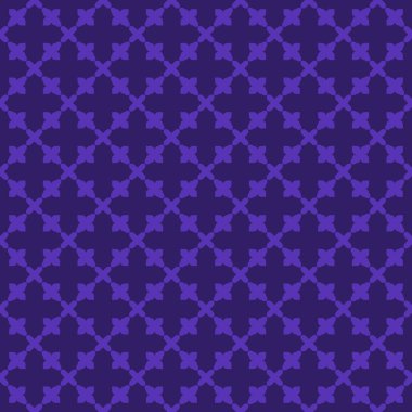 Indigo soyut desen çizgili mor zemin üzerine geometrik seamless modeli dokulu
