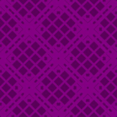 Vektör seamless modeli. Modern şık doku. Geometrik oyma yinelenen. Çağdaş grafik tasarım. Mor renk arka plan.