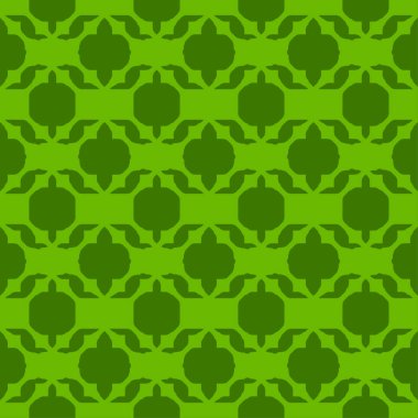 Kireç soyut desen çizgili yeşil zemin üzerine geometrik seamless modeli dokulu