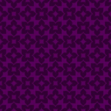 Vektör seamless modeli. Modern şık doku. Geometrik oyma yinelenen. Çağdaş grafik tasarım. Mor renk arka plan.