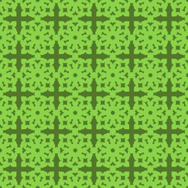 Kireç soyut desen çizgili yeşil zemin üzerine geometrik seamless modeli dokulu