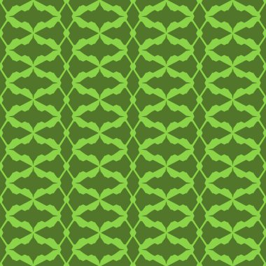 Kireç soyut desen çizgili yeşil zemin üzerine geometrik seamless modeli dokulu