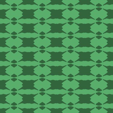 Çizgili yeşil arka plan geometrik seamless modeli dokulu