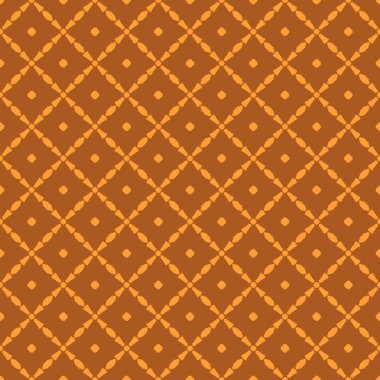 Turuncu arka plan, şeritli geometrik seamless modeli dokulu