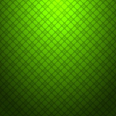 Kireç soyut desen çizgili yeşil zemin üzerine geometrik seamless modeli dokulu