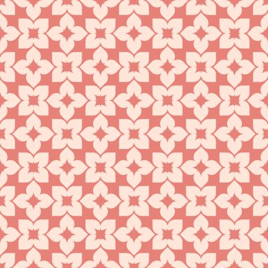 Pembe soyut geometrik Seamless Modeli