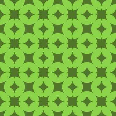 Kireç soyut desen çizgili yeşil zemin üzerine geometrik seamless modeli dokulu