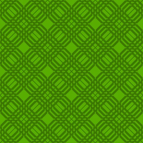 Lime Abstract Pattern Green Background Striped Textured Geometric Seamless Pattern — Stock Vector