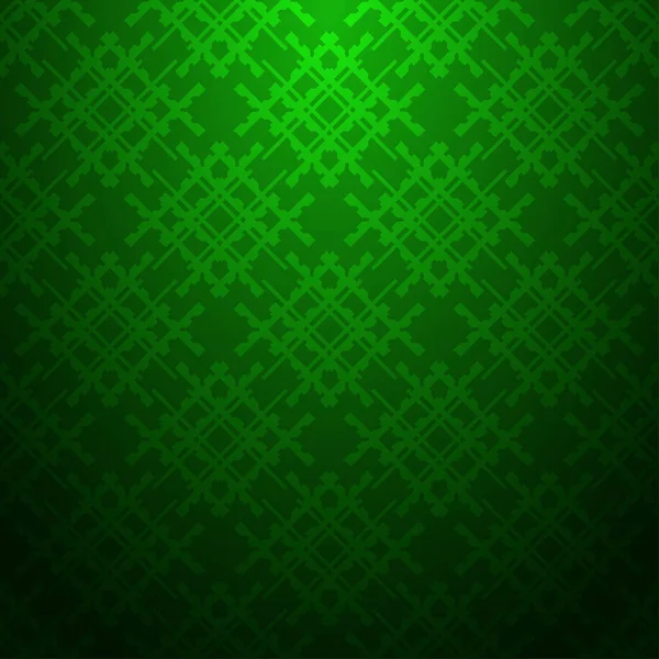 Зеленый Абстрактный Фон Полосатый Геометрический Бесшовный Рисунок — стоковый вектор