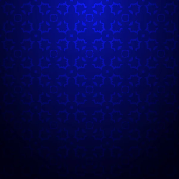 海軍の抽象的な幾何学的なシームレス パターン暗いグラデーション背景 — ストックベクタ