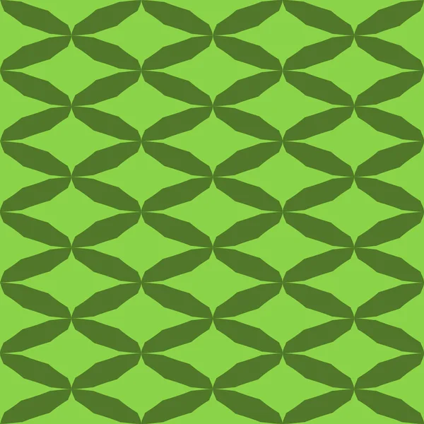 Modèle Abstrait Chaux Sur Fond Vert Motif Géométrique Sans Couture — Image vectorielle