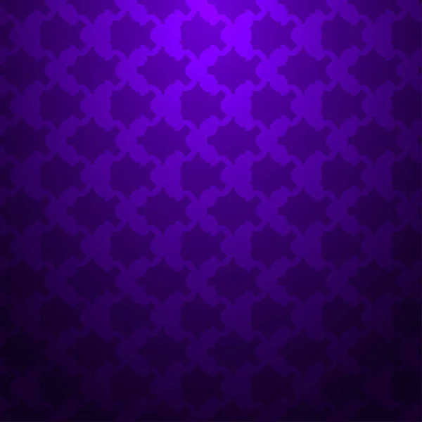 在紫色渐变背景上的英迪格抽象图案 条纹纹理几何无缝图案 — 图库矢量图片