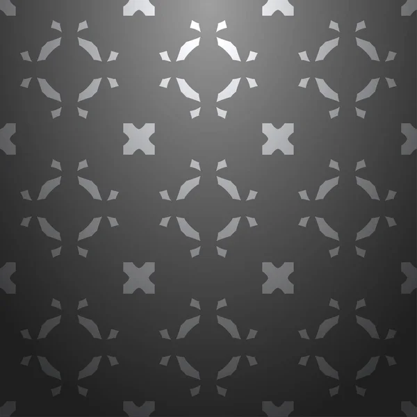 Šedé Abstraktní Pruhované Texturou Geometrický Vzor Přechodem Tmavé Dno — Stockový vektor