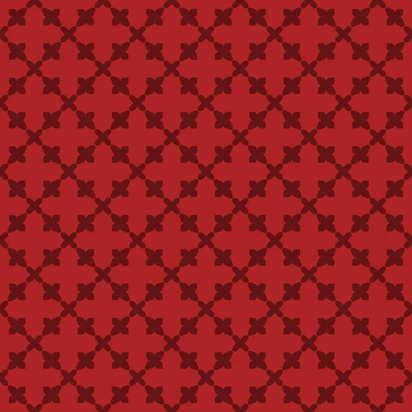 Vector Red Seamless Pattern Dark Red Background Modern Stylish Texture — Stock Vector