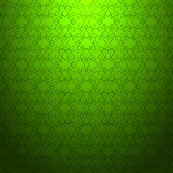 ライム ストライプ グリーンのグラデーションの背景に抽象的なパターンをテクスチャ幾何学的シームレス パターン — ストックベクタ