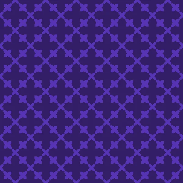 Patrón Índigo Abstracto Sobre Fondo Violeta Patrón Sin Costura Geométrico — Vector de stock