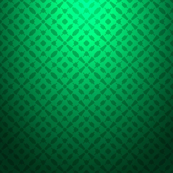 Gradiente Abstracto Verde Rayado Con Textura Geométrica Sin Costura Patrón — Vector de stock