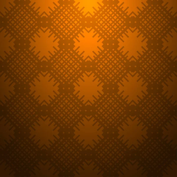 Fond Abstrait Orange Motif Géométrique Sans Couture Rayé Texturé — Image vectorielle