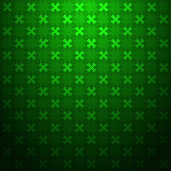 Patrón Geométrico Texturizado Abstracto Verde Sobre Fondo Degradado — Vector de stock