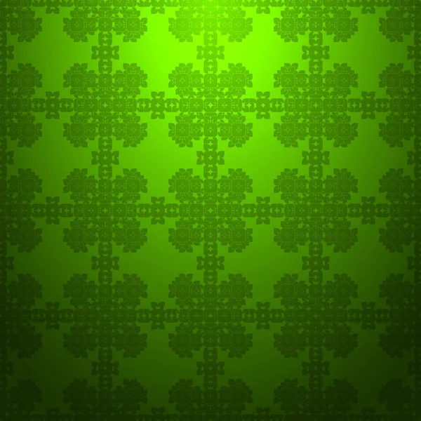 Patrón Abstracto Cal Sobre Fondo Verde — Vector de stock