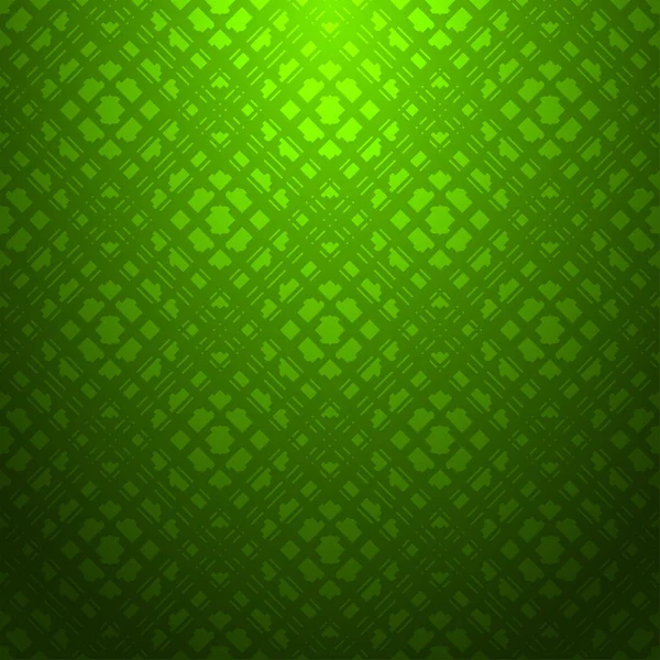 Patrón Abstracto Cal Sobre Fondo Verde Patrón Sin Costuras Geométrico — Vector de stock