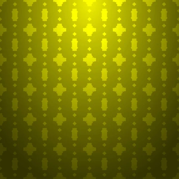 Modèle Géométrique Abstrait Jaune Motif Géométrique Abstrait Fond Dégradé — Image vectorielle