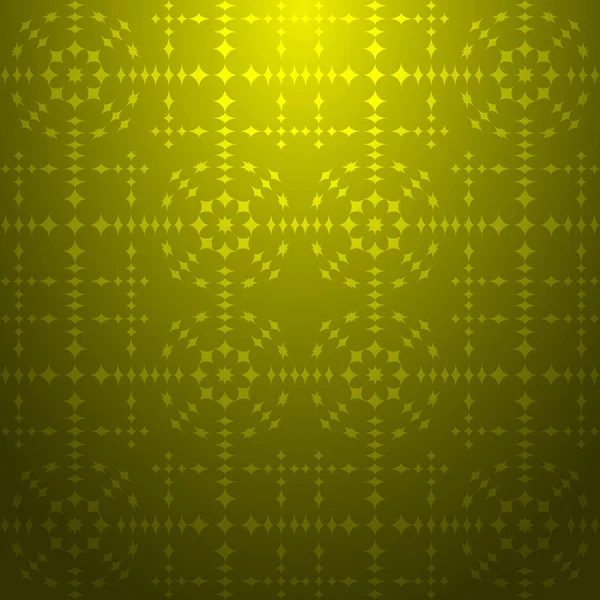 黄色の抽象的な幾何学模様 抽象幾何学模様グラデーションの背景 — ストックベクタ