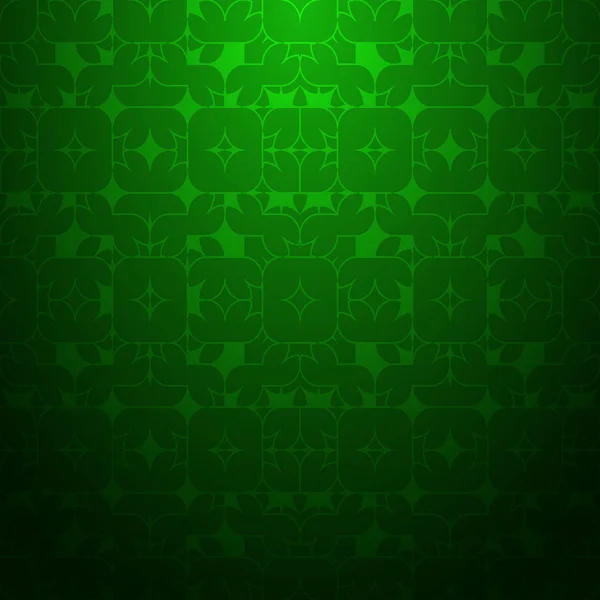 Fondo Abstracto Verde Patrón Sin Costuras Geométrico Texturizado Rayas Con — Vector de stock