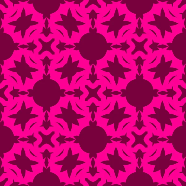 Magenta Fond Abstrait Rayé Motif Géométrique Sans Couture — Image vectorielle