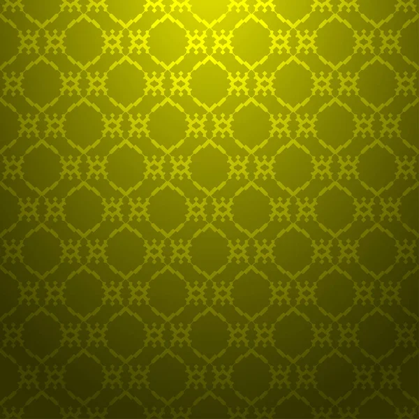 Gelbes Abstraktes Geometrisches Muster Abstraktes Geometrisches Muster Hintergrund — Stockvektor