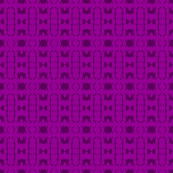 ベクターのシームレスなパターン スタイリッシュでモダンな生地です 幾何学的な網目模様を繰り返し 現代のグラフィック デザイン 紫色の背景 — ストックベクタ