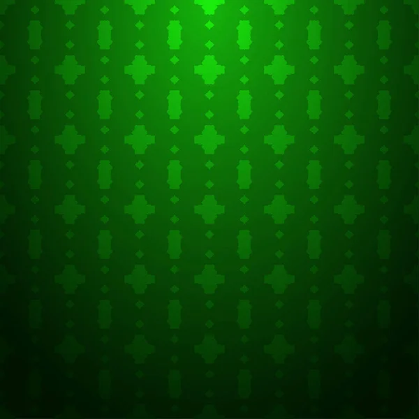 Green Abstract Seamless Textured Geometric Pattern Gradient Background — Stock Vector