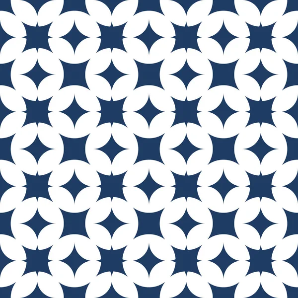 Fond Abstrait Rayé Motif Géométrique Sans Couture Bleu Texturé — Image vectorielle