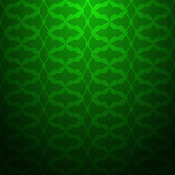 Patrón Geométrico Texturizado Abstracto Verde Sobre Fondo Degradado — Vector de stock