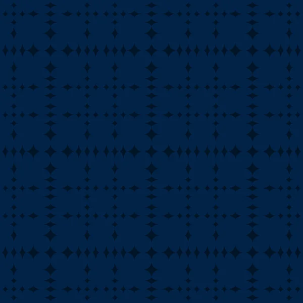 Абстрактный Фон Полосатый Текстурированный Синий Геометрический Бесшовный Узор Черном — стоковый вектор