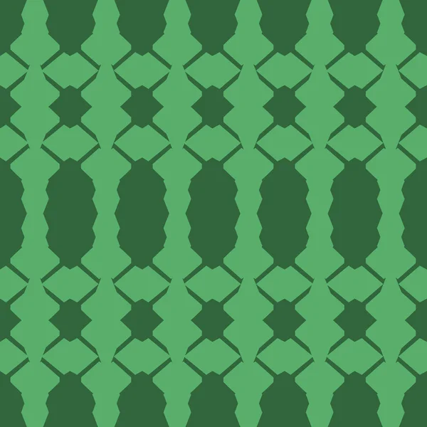 Fondo Abstracto Verde Patrón Sin Costuras Geométrico Texturizado Rayado — Vector de stock