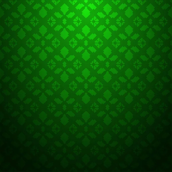 Groene Gestreepte Abstract Getextureerde Naadloze Geometrische Patroon — Stockvector