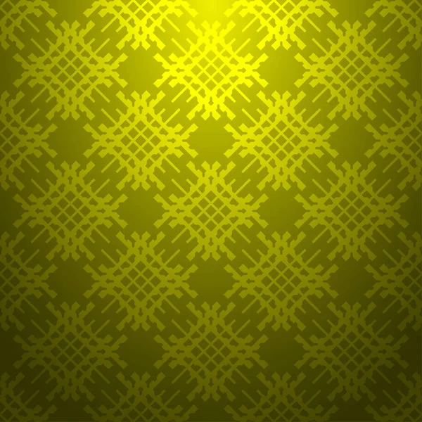 Fond Abstrait Jaune Motif Géométrique Sans Couture Rayé Texturé — Image vectorielle