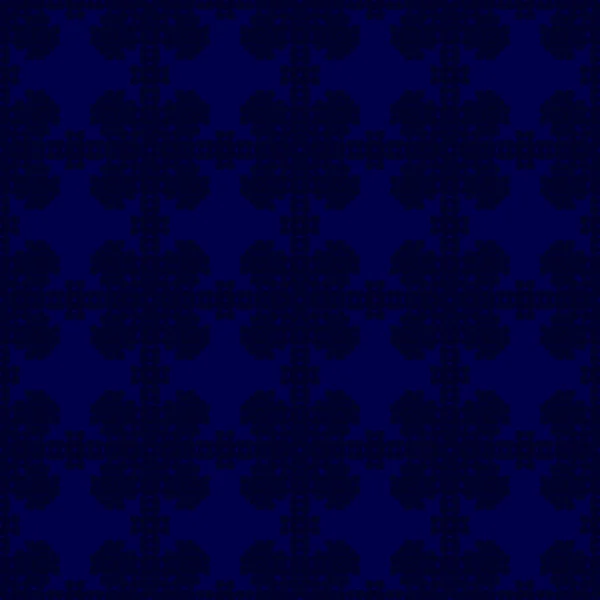 Абстрактный Геометрический Рисунок Вмф Темно Синем Фоне — стоковый вектор