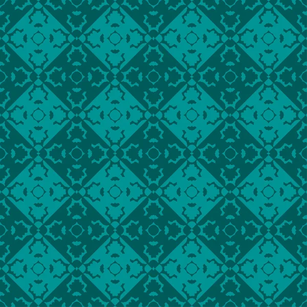 Fondo Abstracto Cyan Patrón Geométrico Sin Costuras Con Textura Rayas — Vector de stock