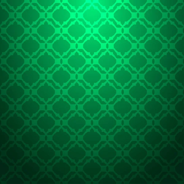 Patrón Geométrico Texturizado Abstracto Verde Sobre Fondo Degradado — Vector de stock