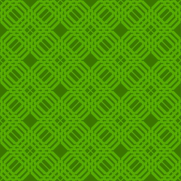 Lime Abstract Pattern Green Background Striped Textured Geometric Seamless Pattern — Stock Vector