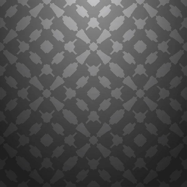 Gris Abstracto Rayado Patrón Geométrico Texturizado Con Gradiente Fondo Oscuro — Vector de stock