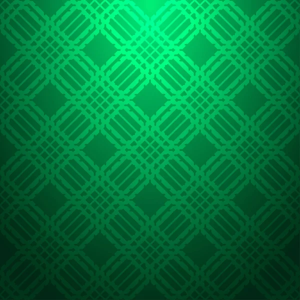 Fundo Abstrato Verde Padrão Sem Costura Ilustração Vetorial —  Vetores de Stock