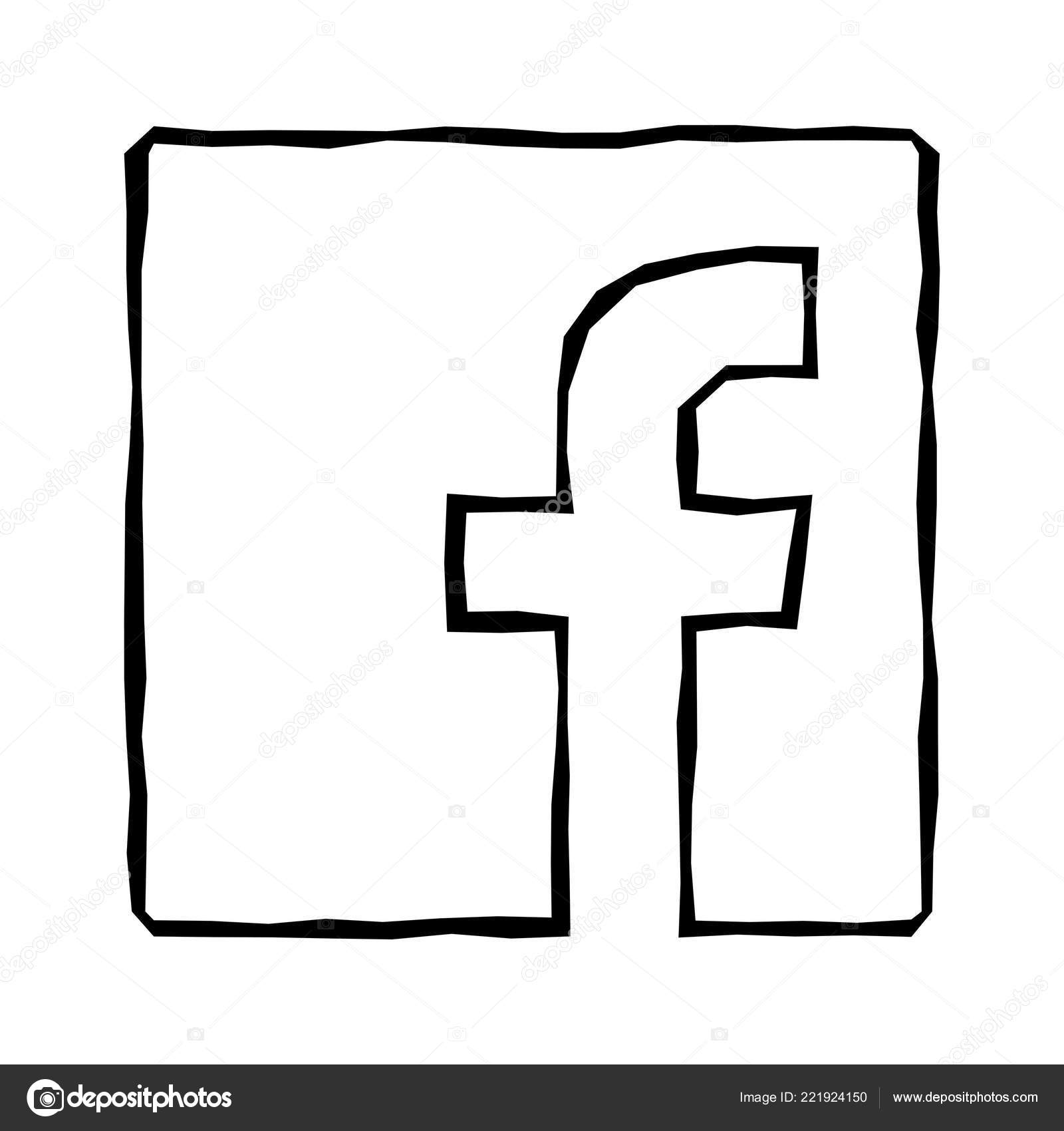 Image vectorielle Lettre Icône Icône Des Médias Sociaux Illustration  Vectorielle Logo Facebook par ©InVentoriS - 221924150, image size:1600x1700