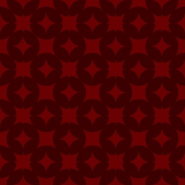 Koyu kırmızı zemin üzerine kırmızı Dikişsiz desen vektör. Modern şık doku. Geometrik oyma yinelenen. Çağdaş grafik tasarım. 