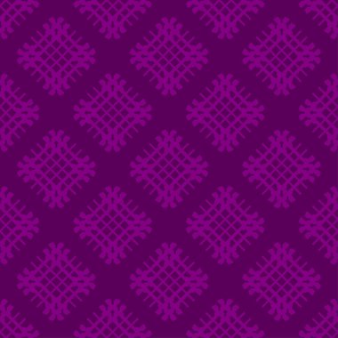 Vektör seamless modeli. Modern şık doku. Geometrik oyma yinelenen. Çağdaş grafik tasarım. Mor renk arka plan.