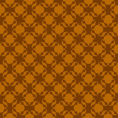 Turuncu arka plan, şeritli geometrik seamless modeli dokulu