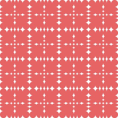 Pembe soyut geometrik Dikişsiz desen beyaz arka plan üzerinde